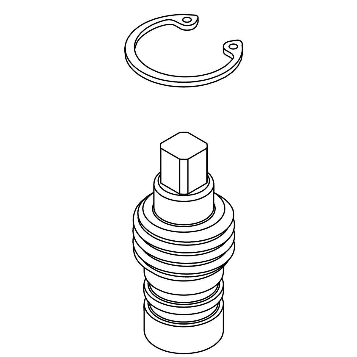 KOHLER Supply Stop Repair Kit, K-1361801