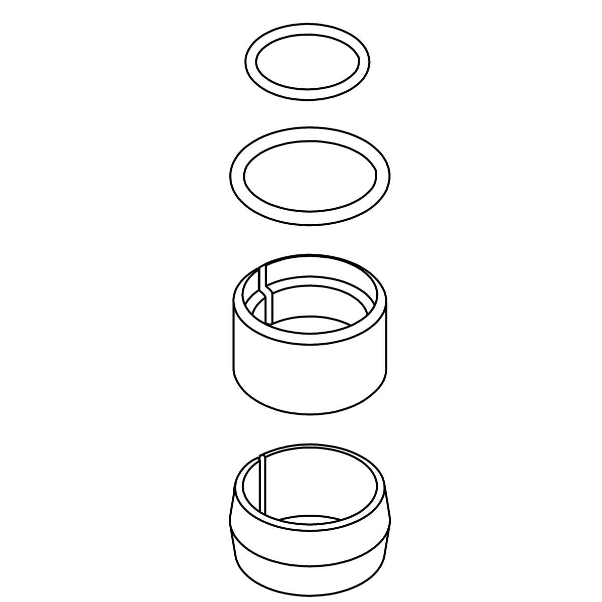 KOHLER Gooseneck Spout Repair Kit, K-1361804