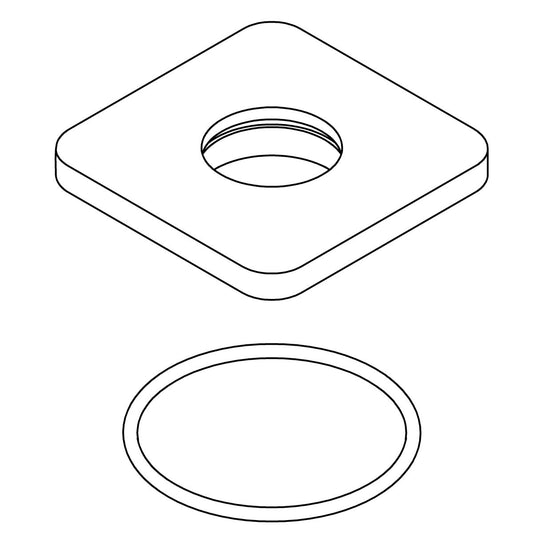 KOHLER K-1362496-BL Escutcheon Kit