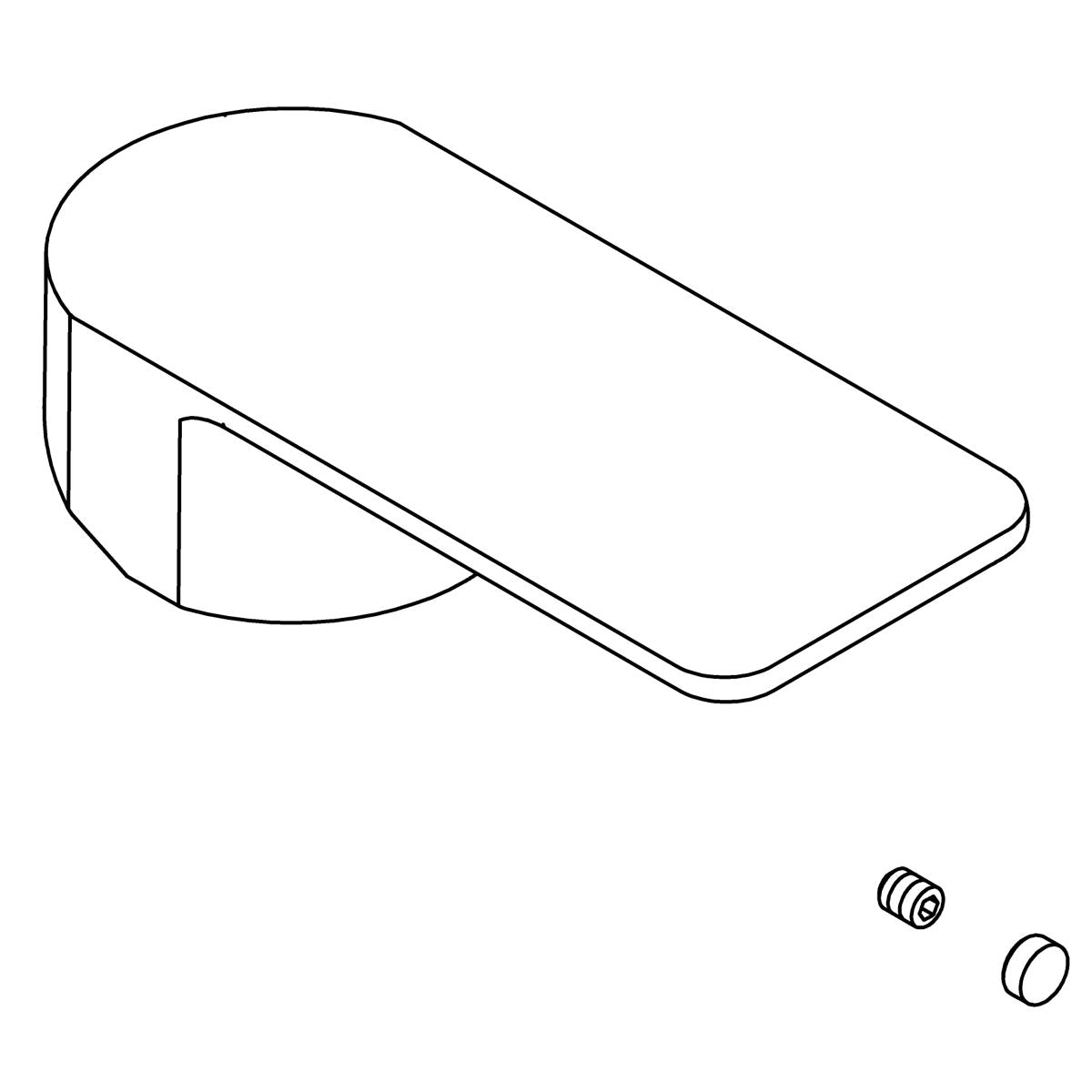 KOHLER Handle Kit - Matte Black, K-1362498-BL