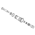 KOHLER Push Button Assembly, Foot Pedal, K-1362589