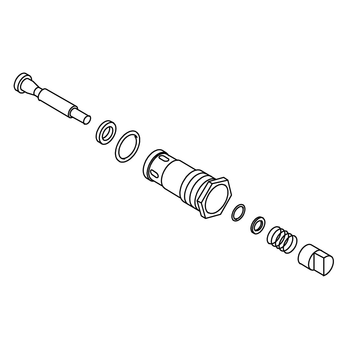 KOHLER Push Button Assembly, Foot Pedal, K-1362589