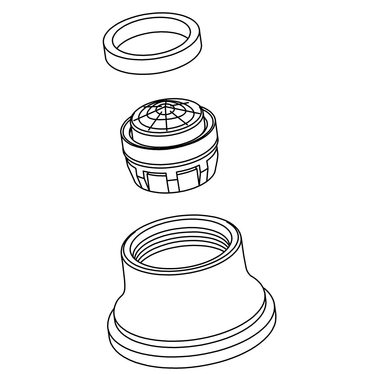 KOHLER Service Kit, Aerator - Polished Chrome, K-1364372-CP