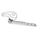 KOHLER Lh Trip Lever - White, K-1367772-0