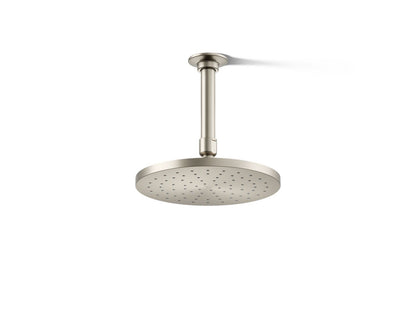 KOHLER K-13688-BN Contemporary Round 8" single-function rainhead, 2.5 gpm - Vibrant Brushed Nickel