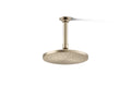 KOHLER K-13688-BV Contemporary Round 8" Single-Function Rainhead, 2.5 Gpm - Vibrant Brushed Bronze