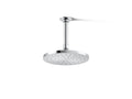 KOHLER K-13688-CP Contemporary Round 8" Single-Function Rainhead, 2.5 Gpm - Polished Chrome