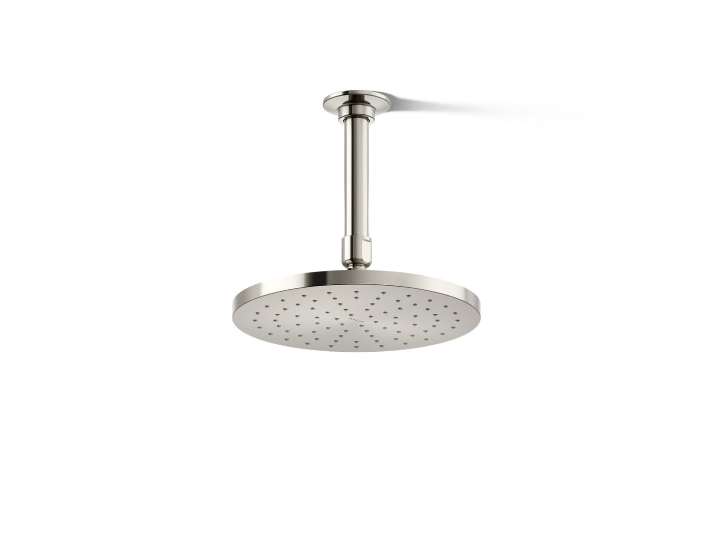 KOHLER K-13688-SN Contemporary Round 8" single-function rainhead, 2.5 gpm - Vibrant Polished Nickel