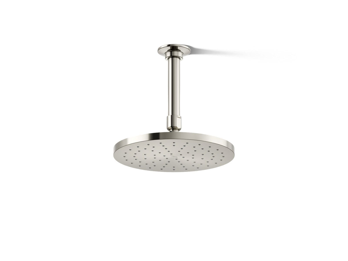 KOHLER K-13688-G-SN Contemporary Round 8" Single-Function Rainhead, 1.75 Gpm - Vibrant Polished Nickel