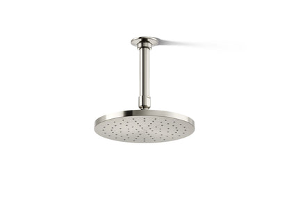 KOHLER K-13688-SN Contemporary Round 8" single-function rainhead, 2.5 gpm - Vibrant Polished Nickel