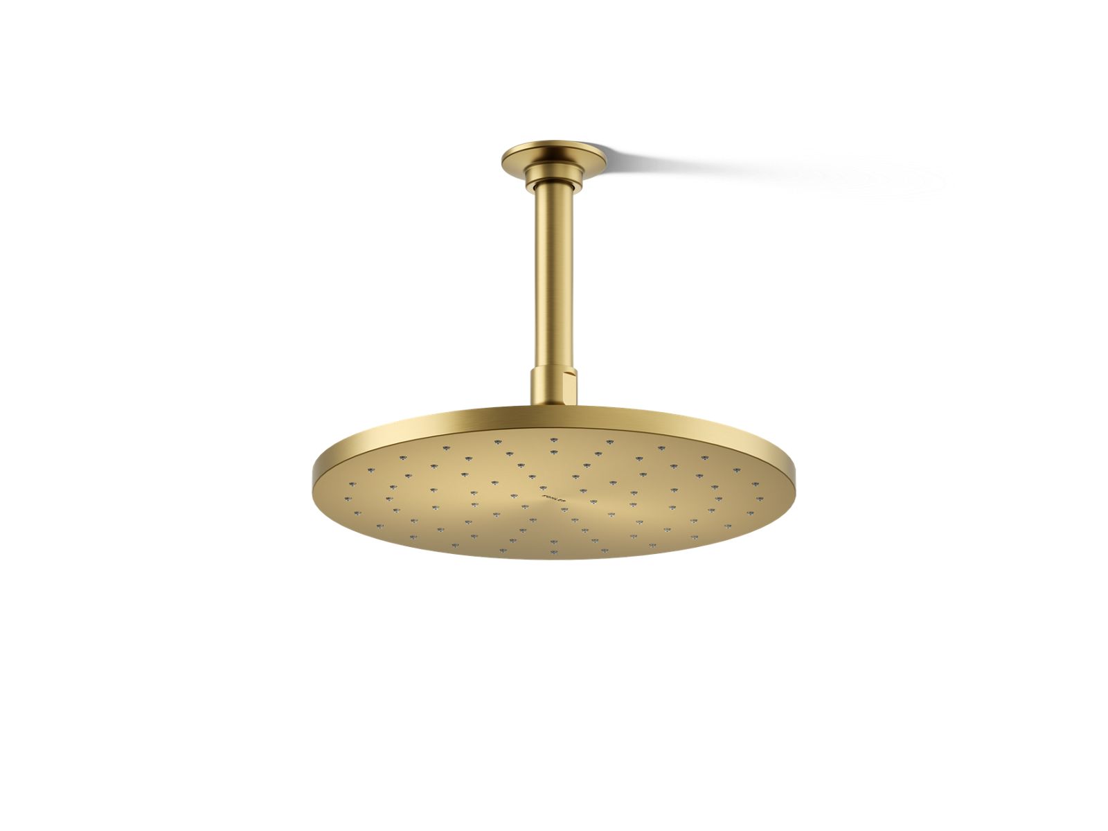 KOHLER K-13689-G-2MB Contemporary Round 10" Single-Function Rainhead, 1.75 Gpm - Vibrant Brushed Moderne Brass