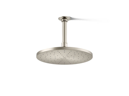 KOHLER K-13689-BN Contemporary Round 10" single-function rainhead, 2.5 gpm - Vibrant Brushed Nickel