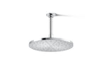 KOHLER K-13689-CP Contemporary Round 10" Single-Function Rainhead, 2.5 Gpm - Polished Chrome