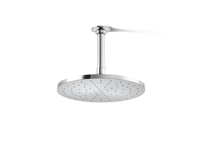 KOHLER K-13689-CP Contemporary Round 10" single-function rainhead, 2.5 gpm - Polished Chrome