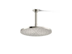 KOHLER K-13689-G-SN Contemporary Round 10" Single-Function Rainhead, 1.75 Gpm - Vibrant Polished Nickel