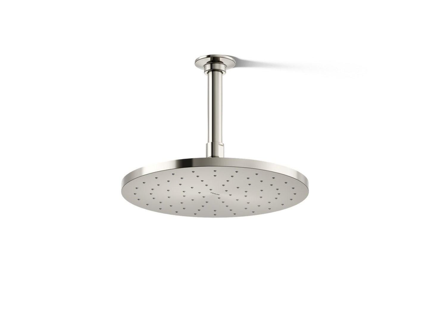 KOHLER K-13689-G-SN Contemporary Round 10" single-function rainhead, 1.75 gpm - Vibrant Polished Nickel