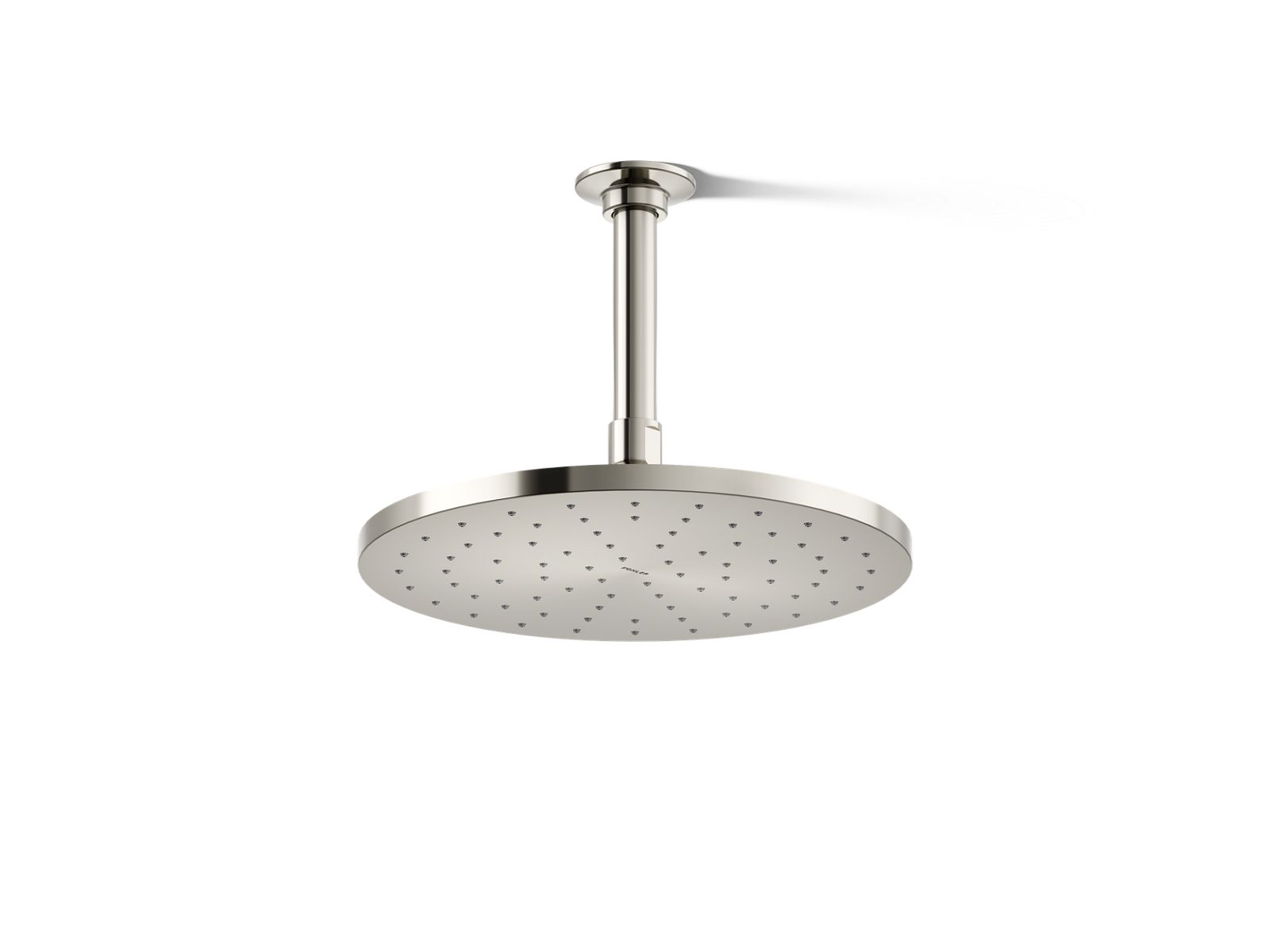 KOHLER K-13689-G-SN Contemporary Round 10" Single-Function Rainhead, 1.75 Gpm - Vibrant Polished Nickel