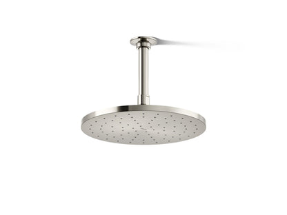 KOHLER K-13689-G-SN Contemporary Round 10" single-function rainhead, 1.75 gpm - Vibrant Polished Nickel