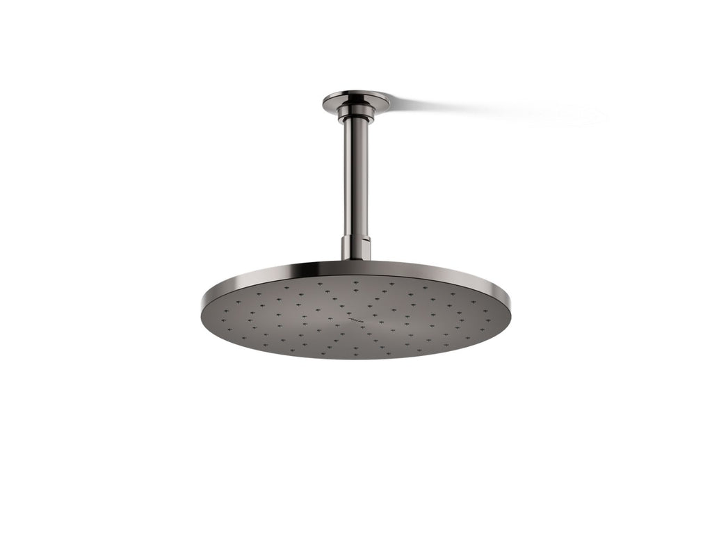 KOHLER K-13689-G-TT Contemporary Round 10" Single-Function Rainhead, 1.75 Gpm - Vibrant Titanium