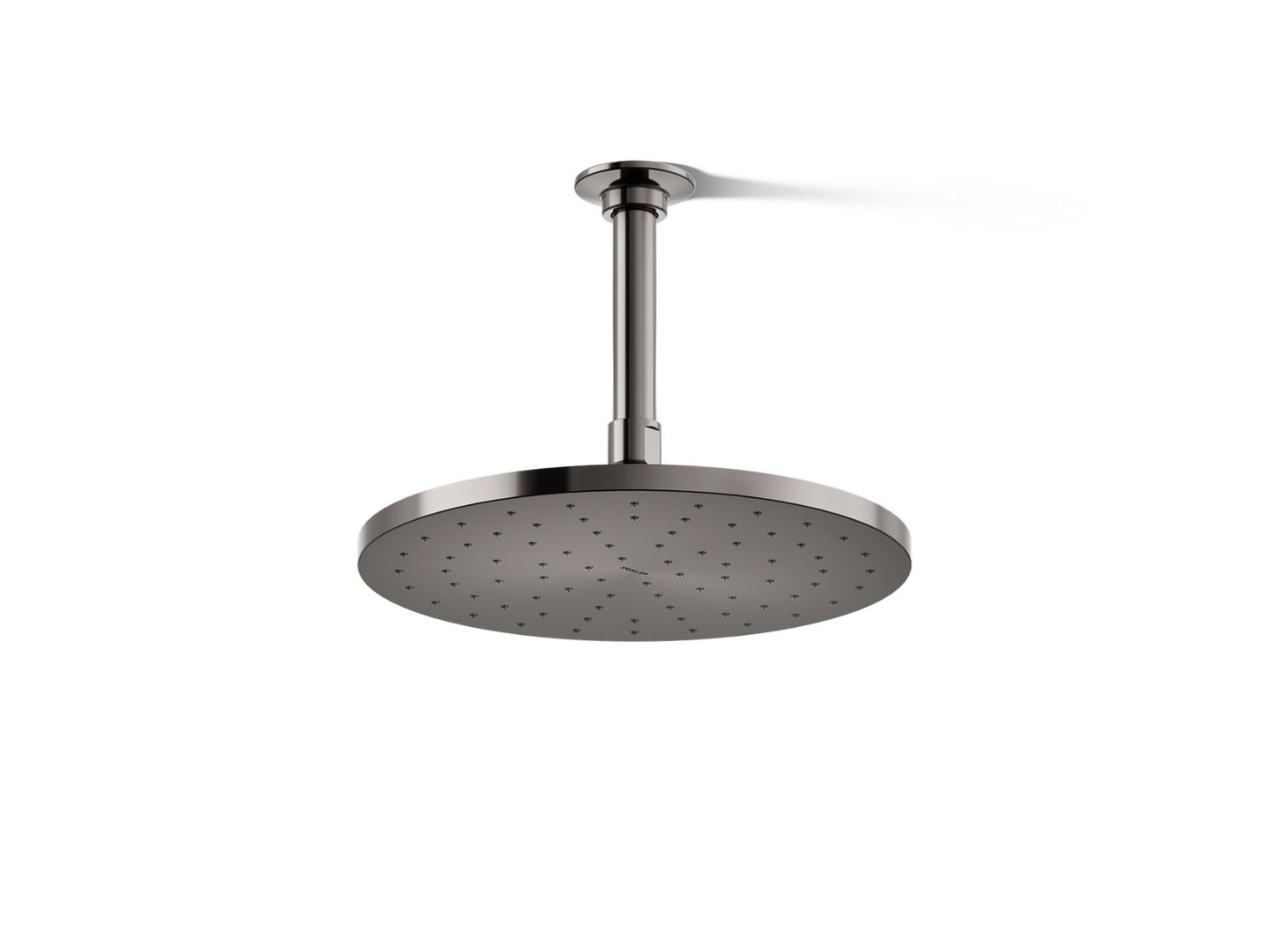 KOHLER K-13689-TT Contemporary Round 10" single-function rainhead, 2.5 gpm - Vibrant Titanium