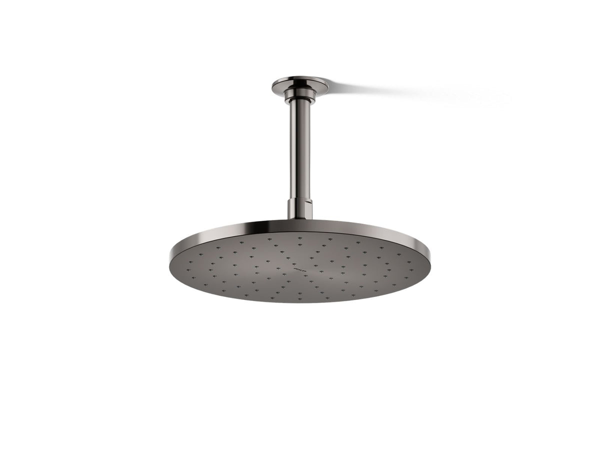 KOHLER K-13689-G-TT Contemporary Round 10" Single-Function Rainhead, 1.75 Gpm - Vibrant Titanium