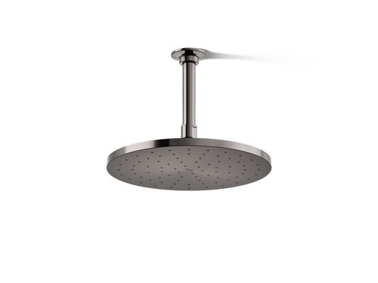 KOHLER K-13689-G-TT Contemporary Round 10" single-function rainhead, 1.75 gpm - Vibrant Titanium