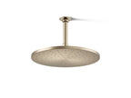 KOHLER K-13690-BV Contemporary Round 12" Single-Function Rainhead, 2.5 Gpm - Vibrant Brushed Bronze