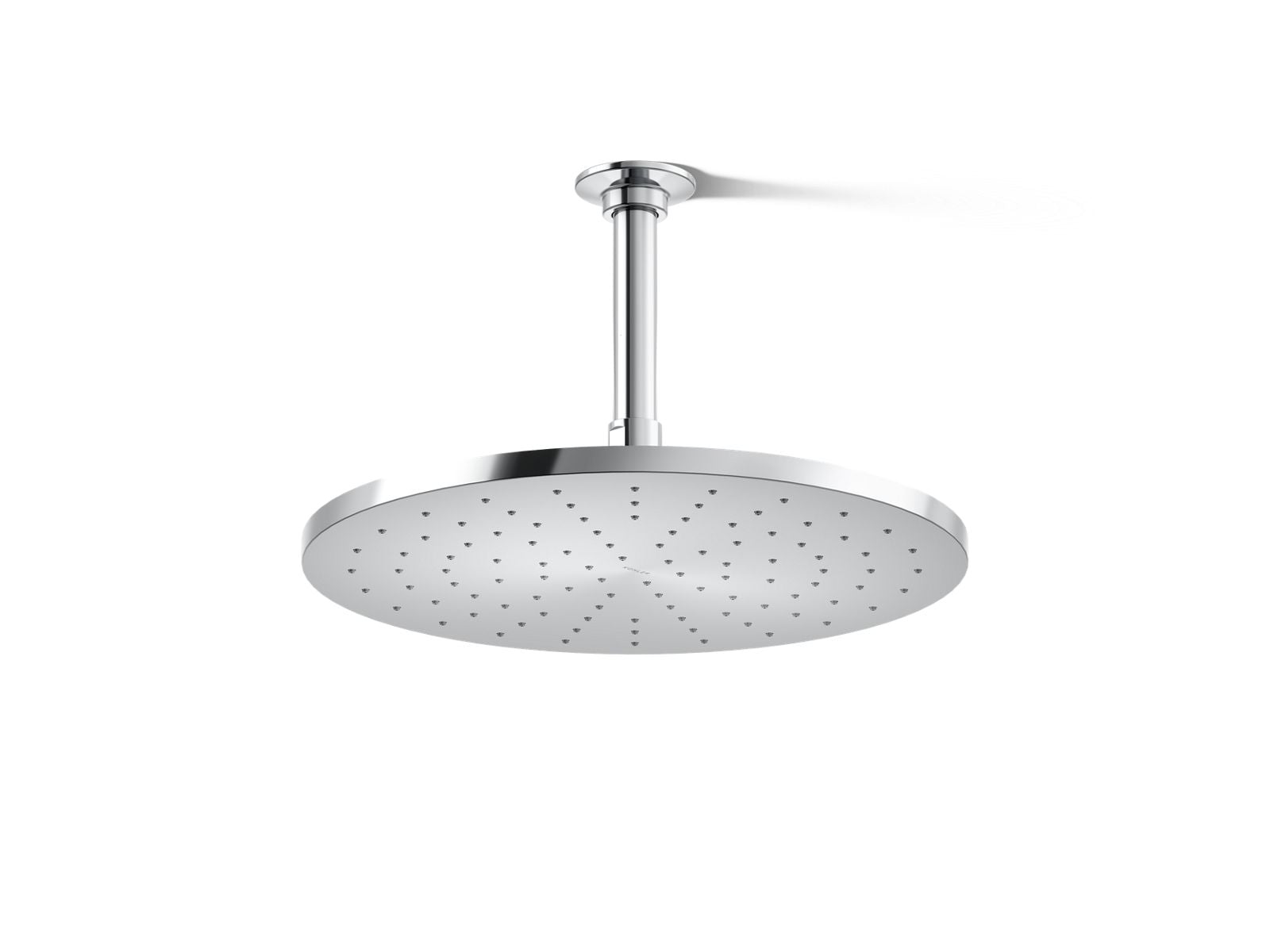 KOHLER K-13690-CP Contemporary Round 12" Single-Function Rainhead, 2.5 Gpm - Polished Chrome