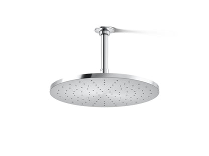KOHLER K-13690-CP Contemporary Round 12" single-function rainhead, 2.5 gpm - Polished Chrome
