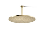 KOHLER K-13691-AF Contemporary Round 14” Single-Function Rainhead, 2.5 Gpm - Vibrant French Gold
