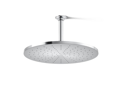 KOHLER K-13691-CP Contemporary Round 14” single-function rainhead, 2.5 gpm - Polished Chrome