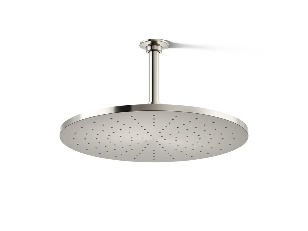 KOHLER K-13691-SN Contemporary Round 14” Single-Function Rainhead, 2.5 Gpm - Vibrant Polished Nickel