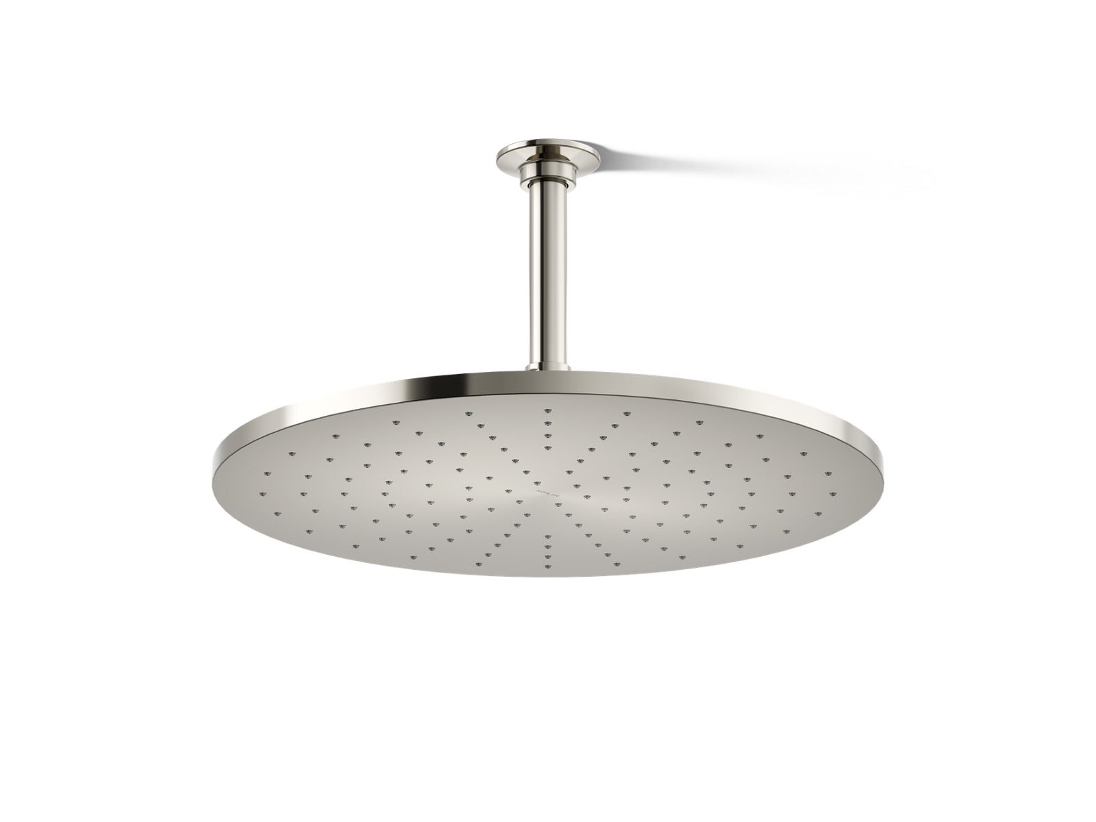KOHLER K-13691-SN Contemporary Round 14” Single-Function Rainhead, 2.5 Gpm - Vibrant Polished Nickel