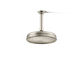 KOHLER K-13692-BN 8" Single-Function Rainhead, 2.5 Gpm - Vibrant Brushed Nickel