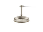 KOHLER K-13692-BN 8" Single-Function Rainhead, 2.5 Gpm - Vibrant Brushed Nickel