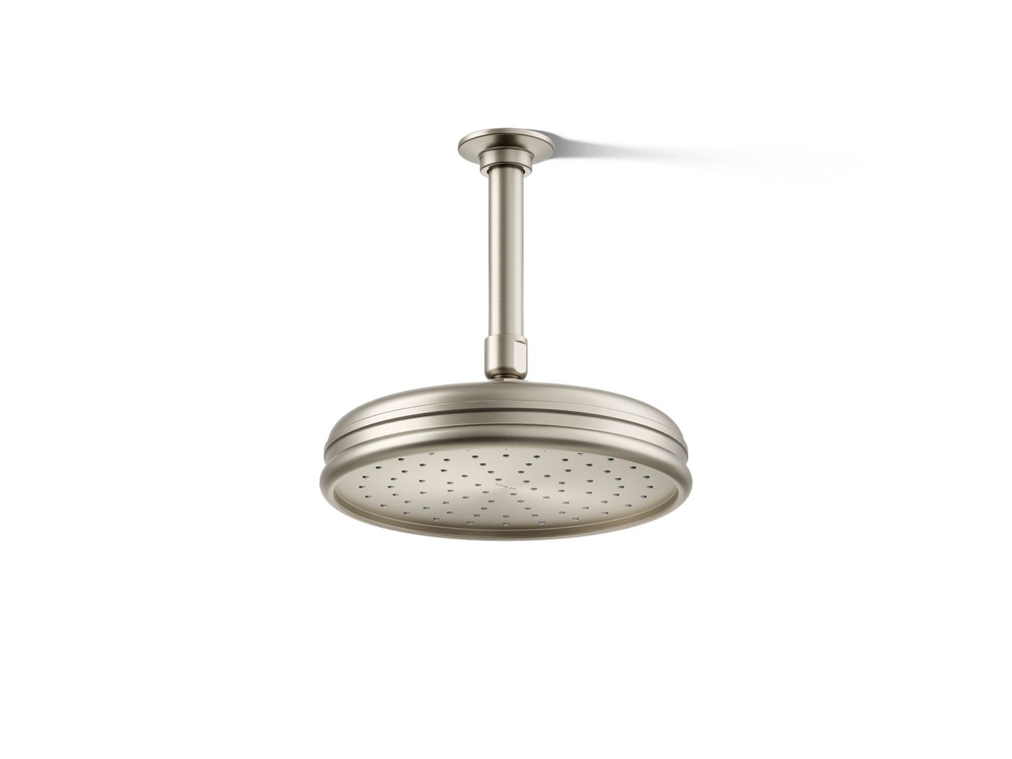 KOHLER K-13692-G-BN 8" rainhead, 1.75 gpm - Vibrant Brushed Nickel