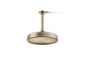 KOHLER K-13692-BV 8" Single-Function Rainhead, 2.5 Gpm - Vibrant Brushed Bronze