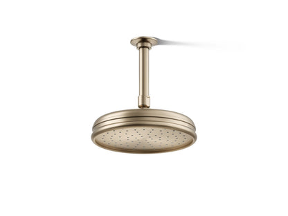 KOHLER K-13692-G-BV 8" rainhead, 1.75 gpm - Vibrant Brushed Bronze