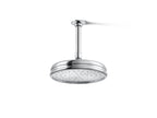 KOHLER K-13692-CP 8" Single-Function Rainhead, 2.5 Gpm - Polished Chrome