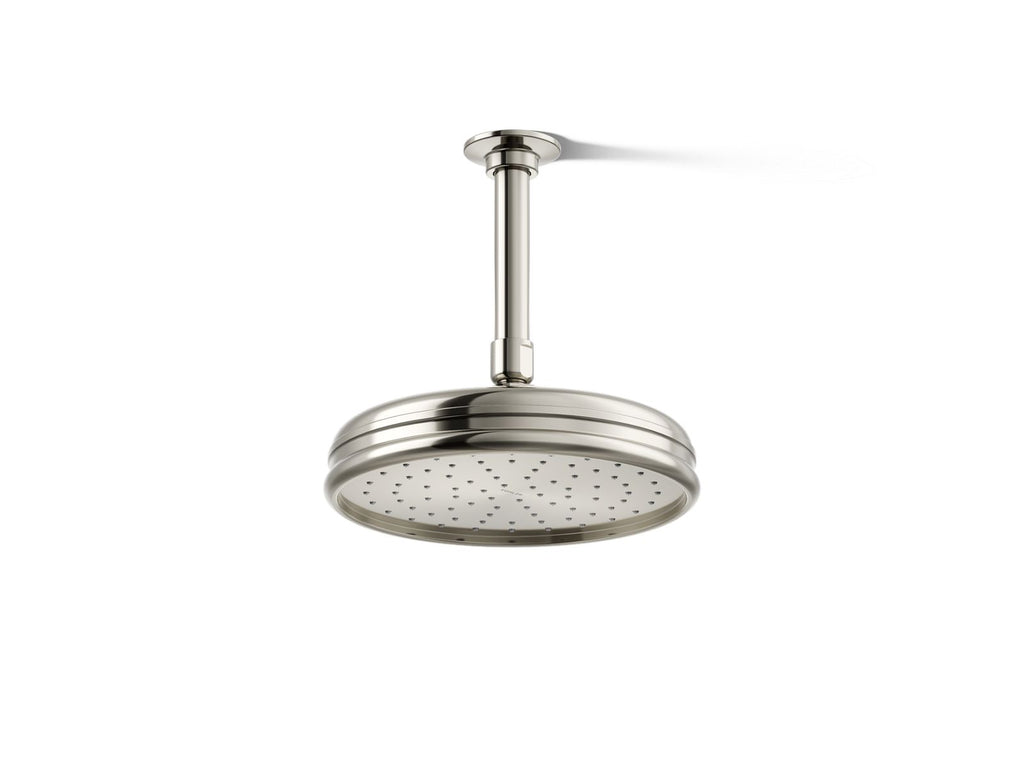 KOHLER K-13692-G-SN 8" Rainhead, 1.75 Gpm - Vibrant Polished Nickel