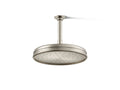 KOHLER K-13693-BN Traditional 10" Single-Function Rainhead, 2.5 Gpm - Vibrant Brushed Nickel