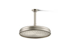 KOHLER K-13693-BN Traditional 10" Single-Function Rainhead, 2.5 Gpm - Vibrant Brushed Nickel