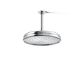 KOHLER K-13693-CP Traditional 10" Single-Function Rainhead, 2.5 Gpm - Polished Chrome