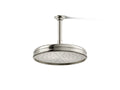 KOHLER K-13693-G-SN Traditional 10" Single-Function Rainhead, 1.75 Gpm - Vibrant Polished Nickel