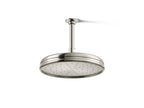 KOHLER K-13693-G-SN Traditional 10" Single-Function Rainhead, 1.75 Gpm - Vibrant Polished Nickel
