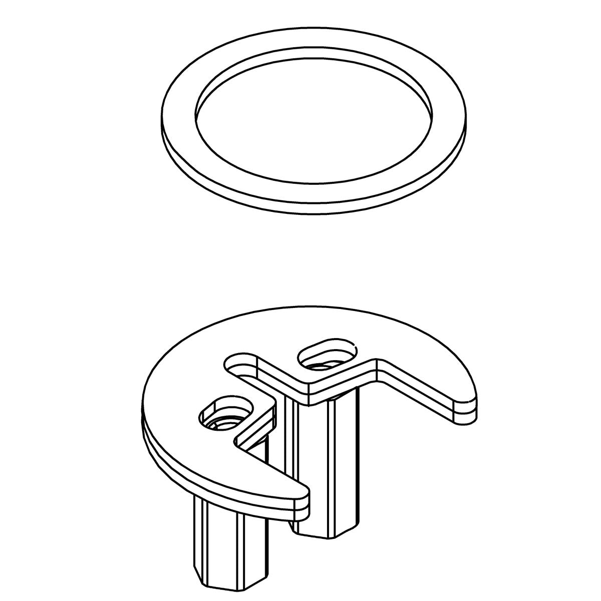 KOHLER Mounting Hardware Kit, K-1369305