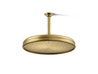 KOHLER K-13694-2MB Traditional 12" Single-Function Rainhead, 2.5 Gpm - Vibrant Brushed Moderne Brass