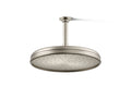 KOHLER K-13694-BN Traditional 12" Single-Function Rainhead, 2.5 Gpm - Vibrant Brushed Nickel