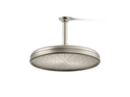 KOHLER K-13694-BN Traditional 12" Single-Function Rainhead, 2.5 Gpm - Vibrant Brushed Nickel