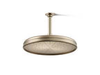 KOHLER K-13694-BV Traditional 12" Single-Function Rainhead, 2.5 Gpm - Vibrant Brushed Bronze